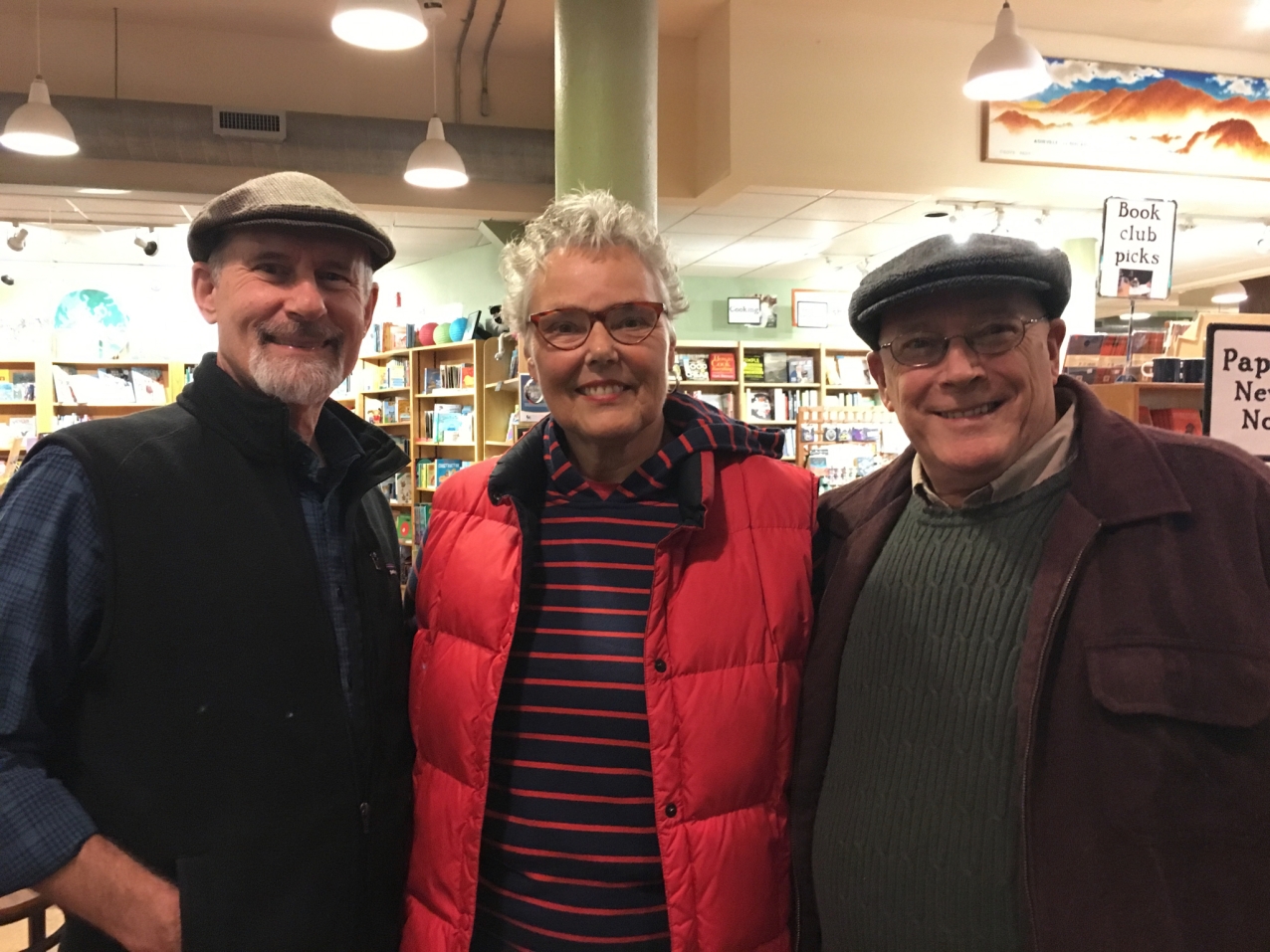 Chris with fellow author Robin Gaiser and Andy Reed